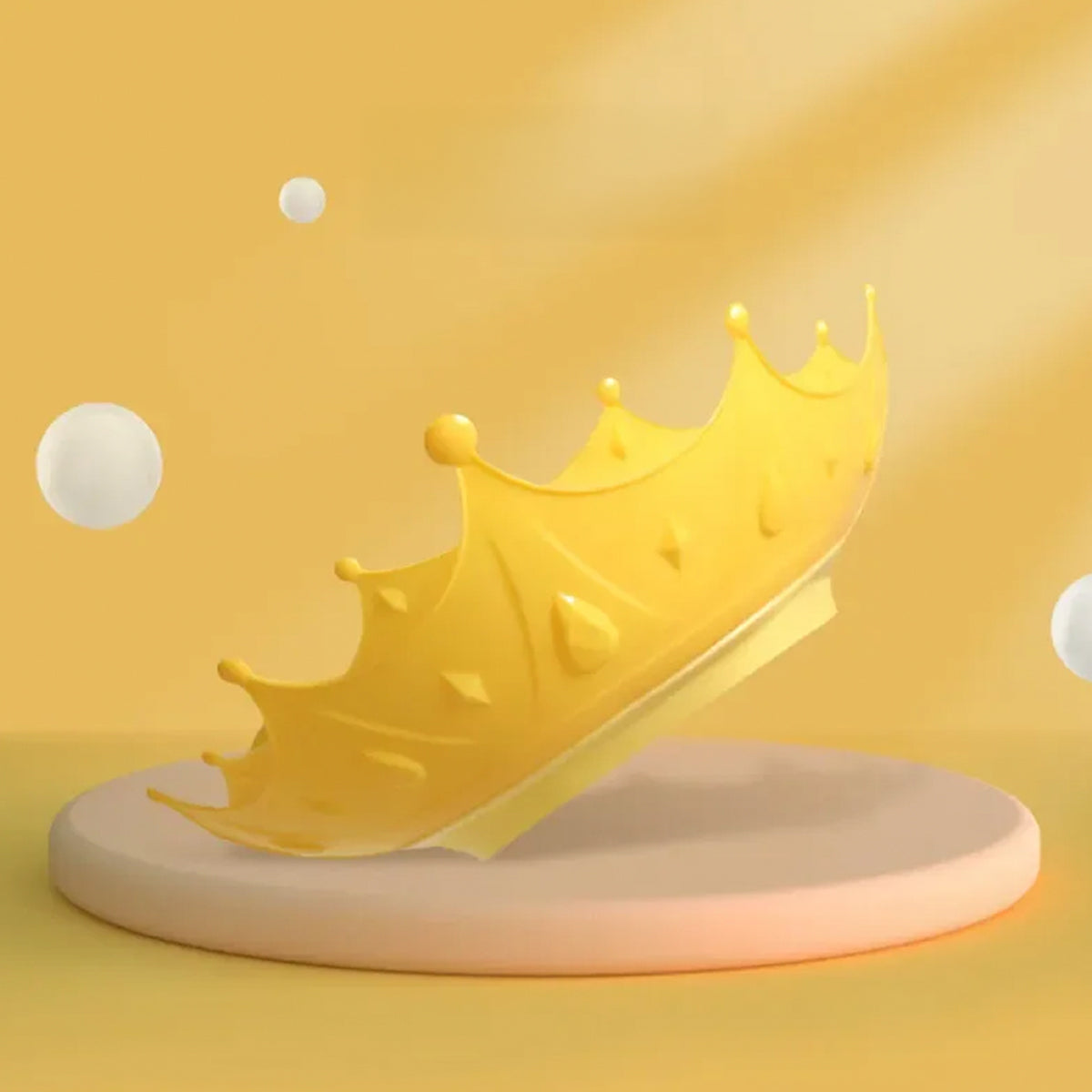 Waterproof Kids Crown Shower Cap