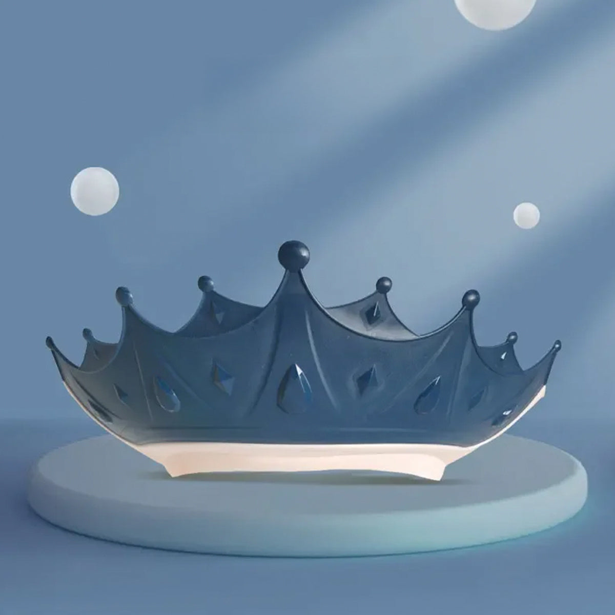 Waterproof Kids Crown Shower Cap