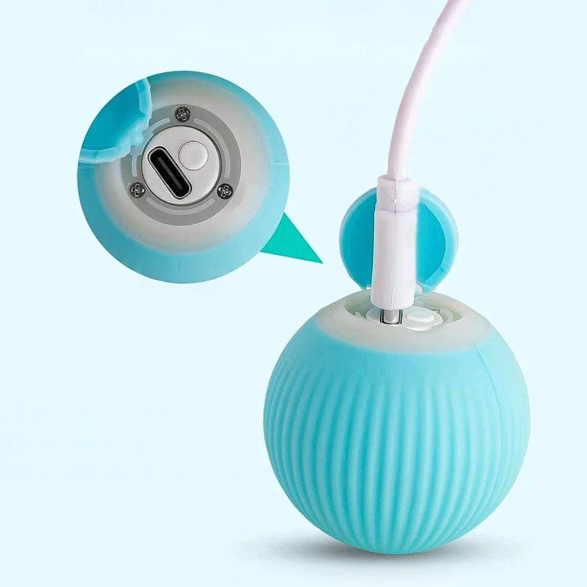 Rolling Cat Toy – Automatic & Rechargeable