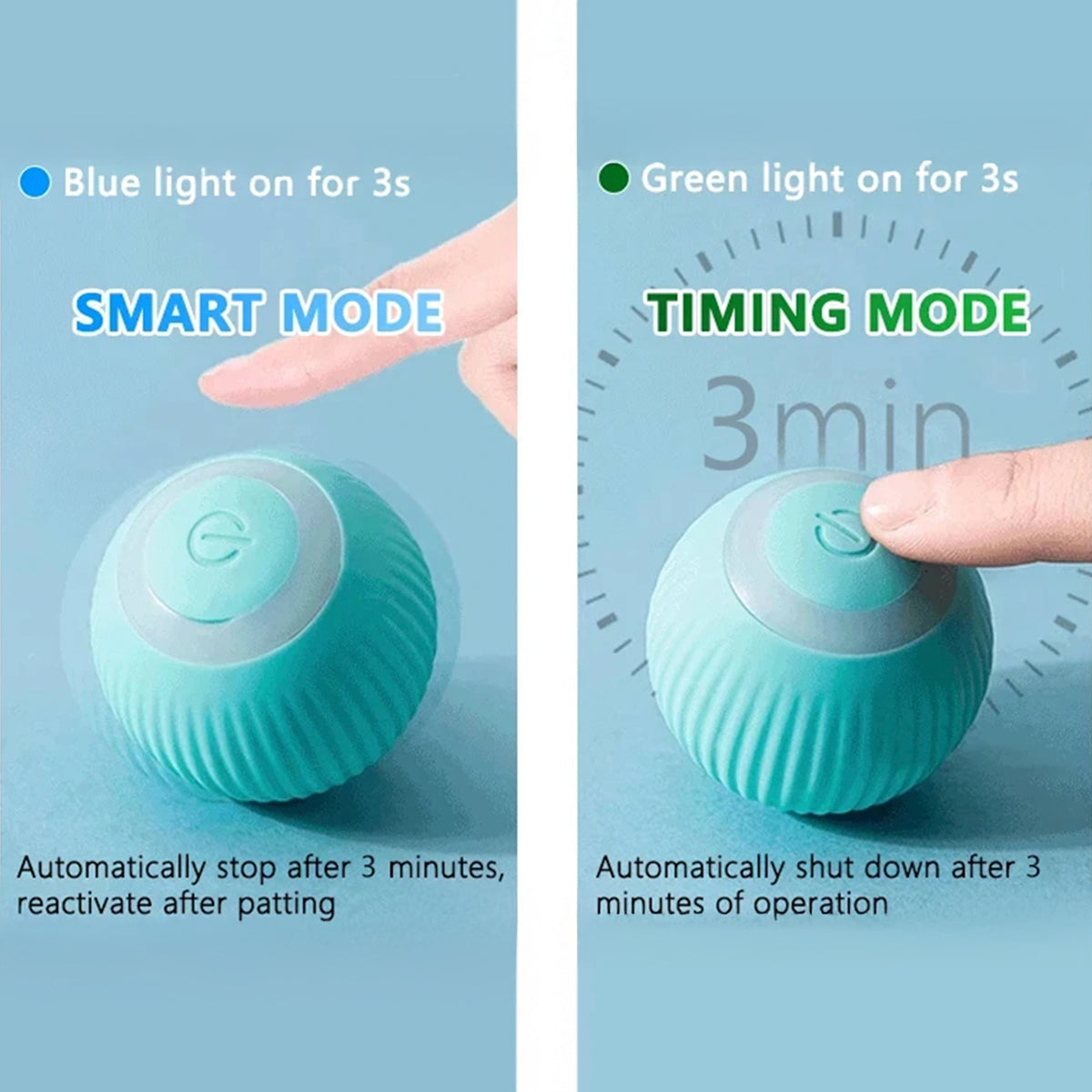 Rolling Cat Toy – Automatic & Rechargeable