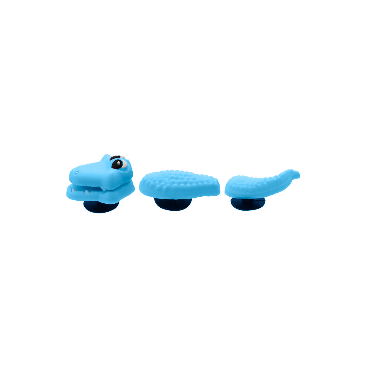 3D Reptile Shoe Charms – Dragon, Snake & Crocodile