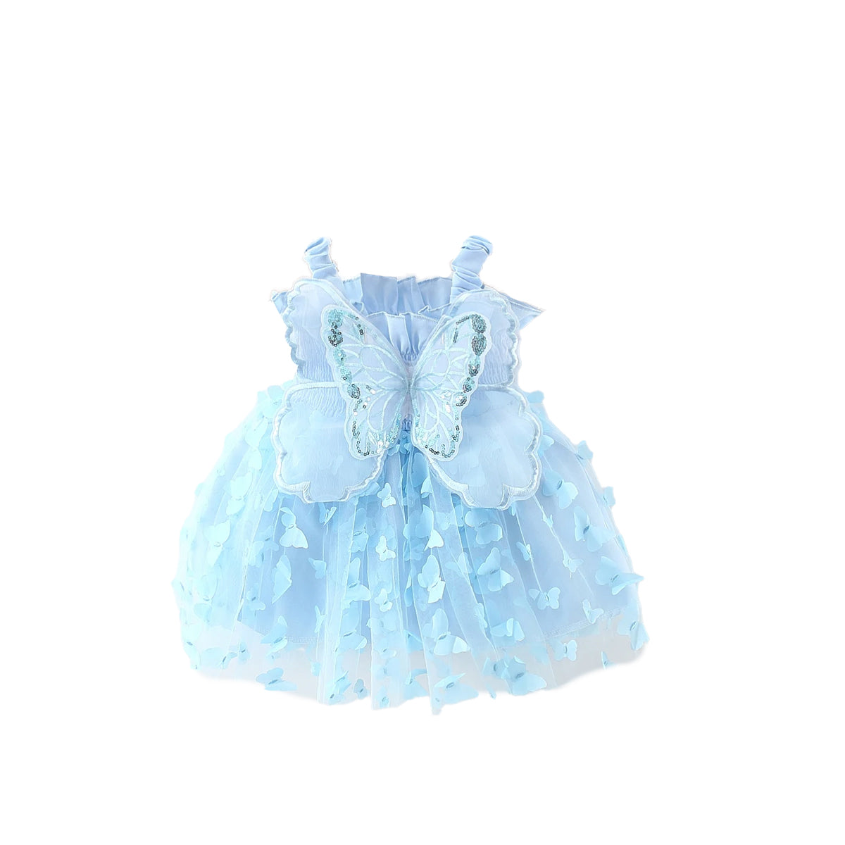 Little Girl Summer Wing Dress - Cute Party Outfit