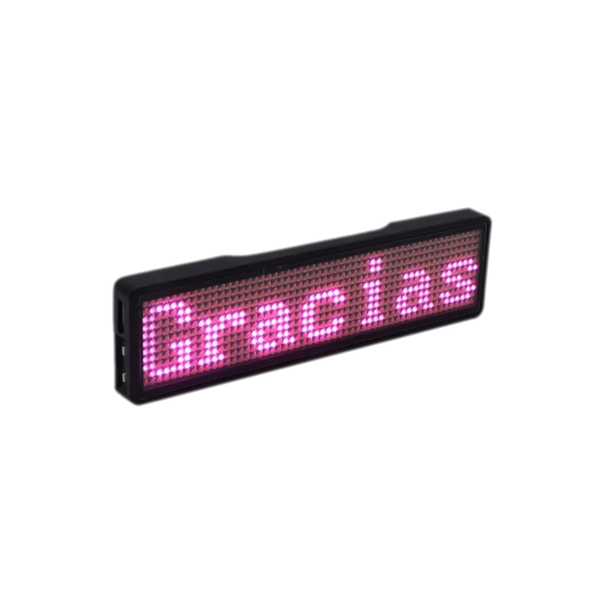 LED Name Tag Badge - Programmable & Flashy