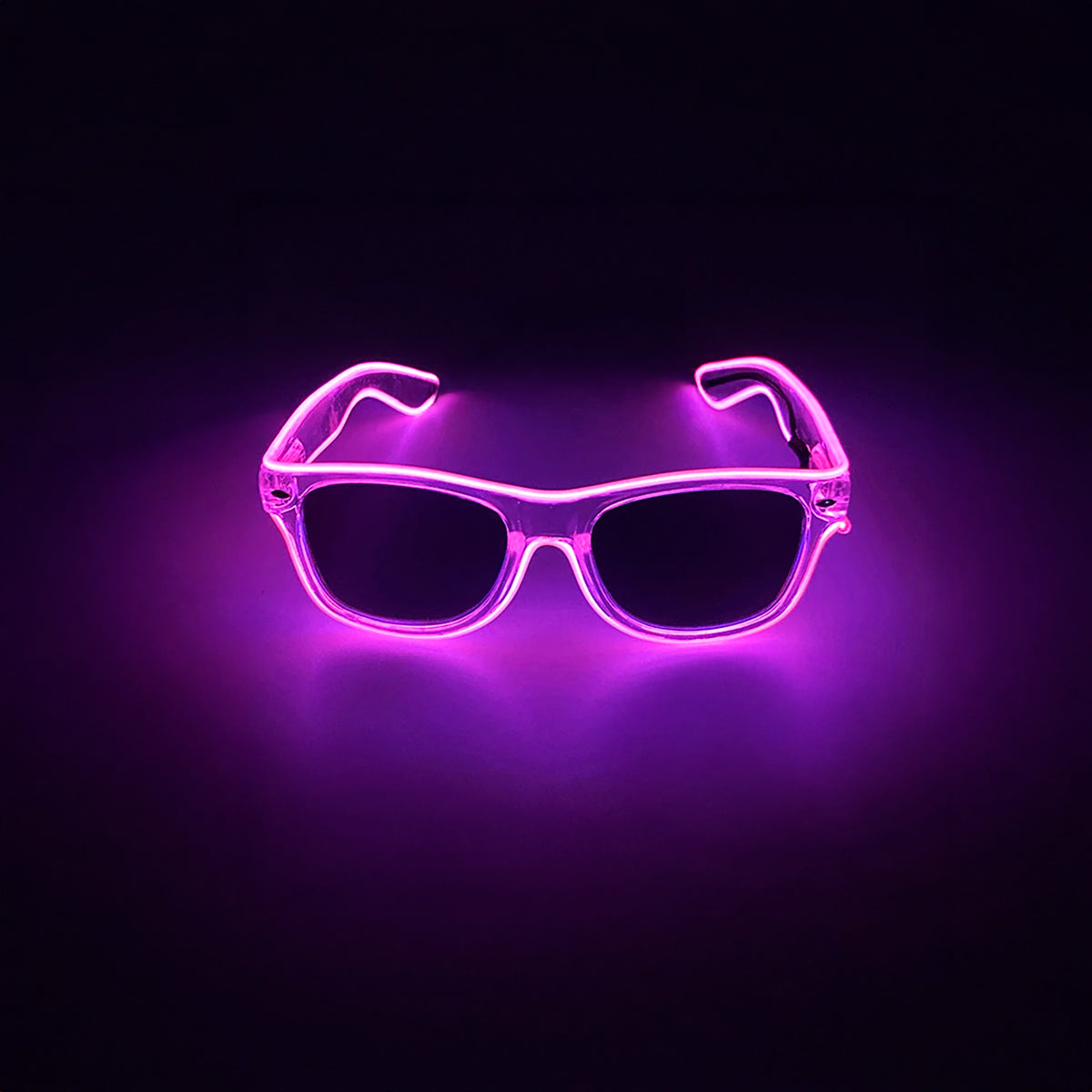 LED Festival Glasses - Flashing Neon Party Shades