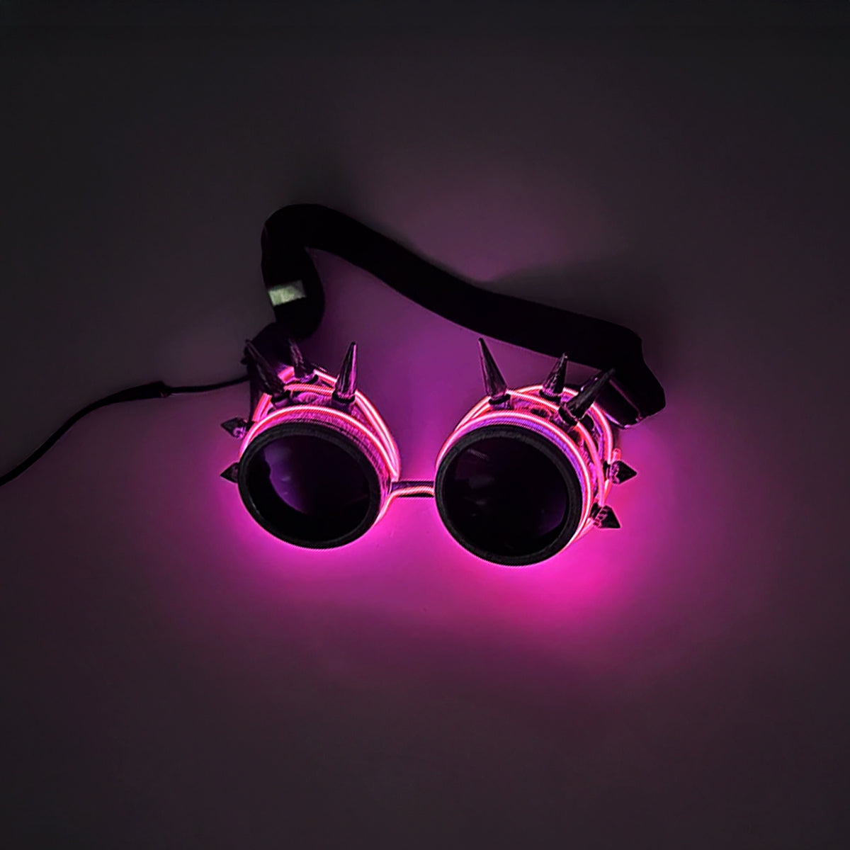 LED Festival Glasses - Flashing Neon Party Shades