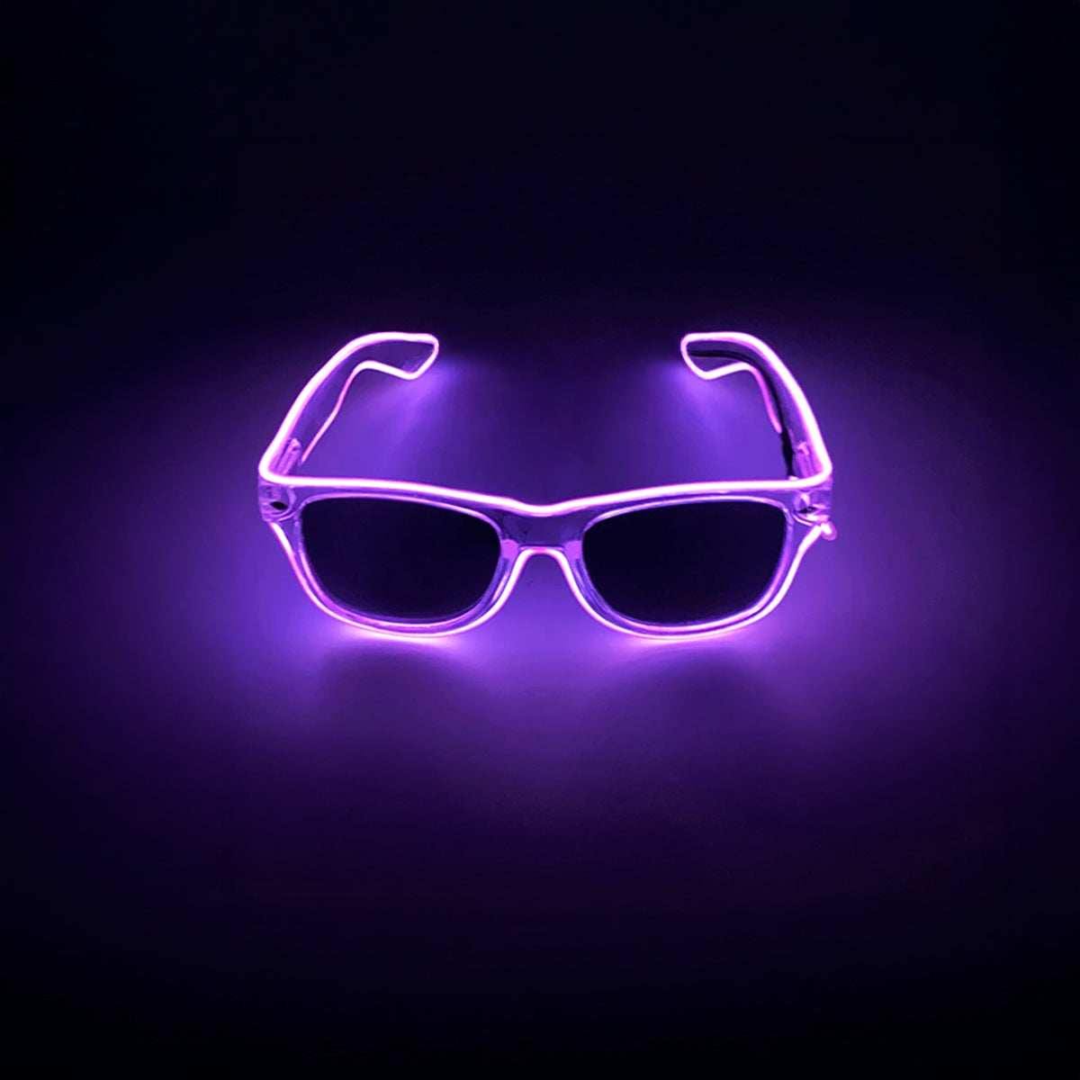 LED Festival Glasses - Flashing Neon Party Shades