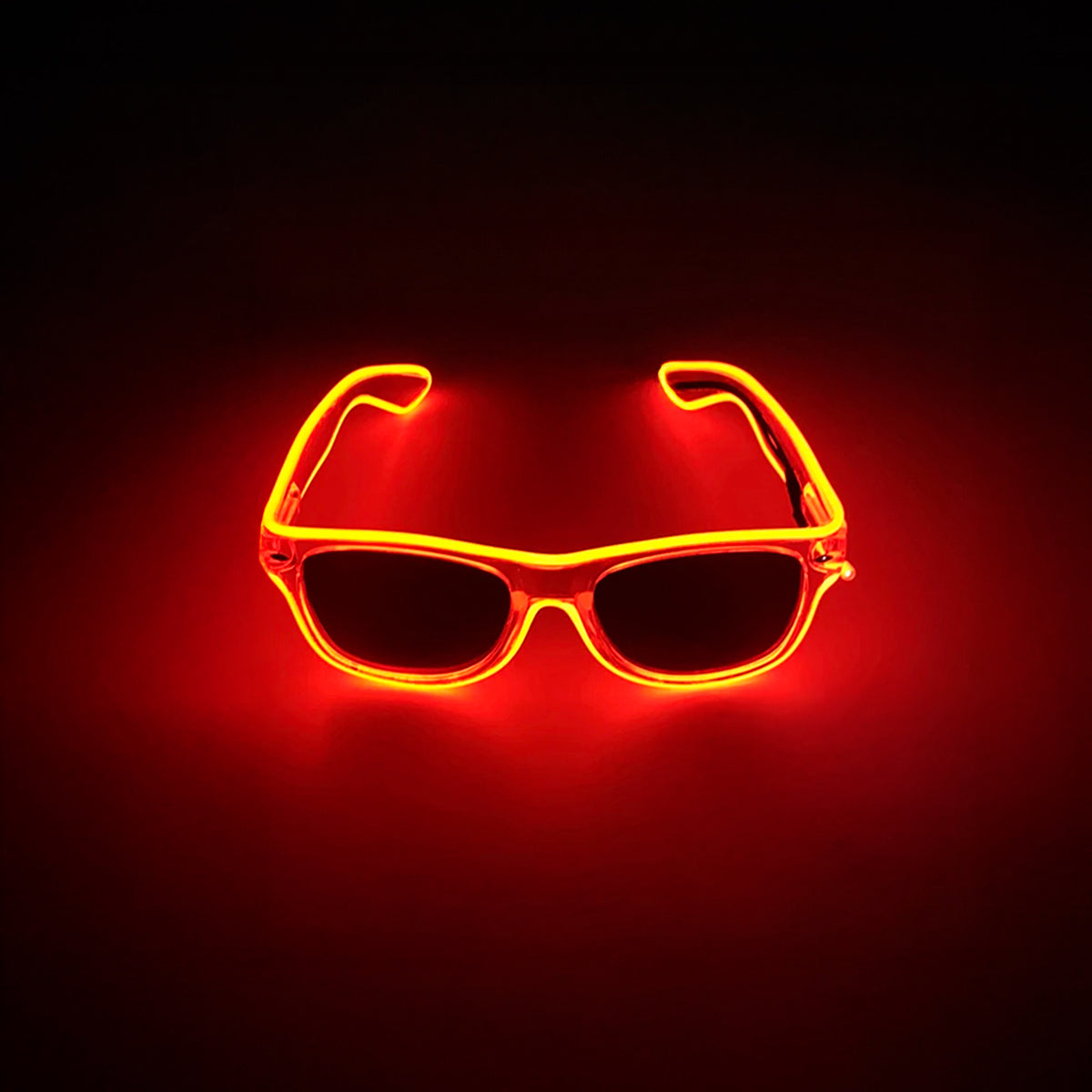 LED Festival Glasses - Flashing Neon Party Shades