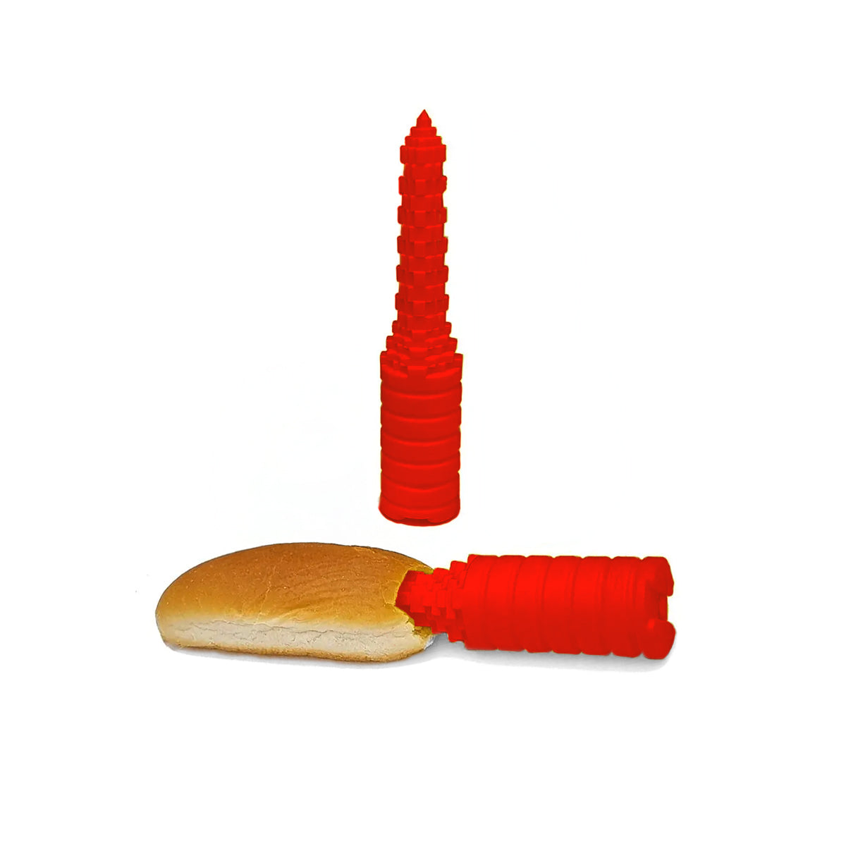 Hotdog Bun Drill for BBQ - No More Sauce Spills