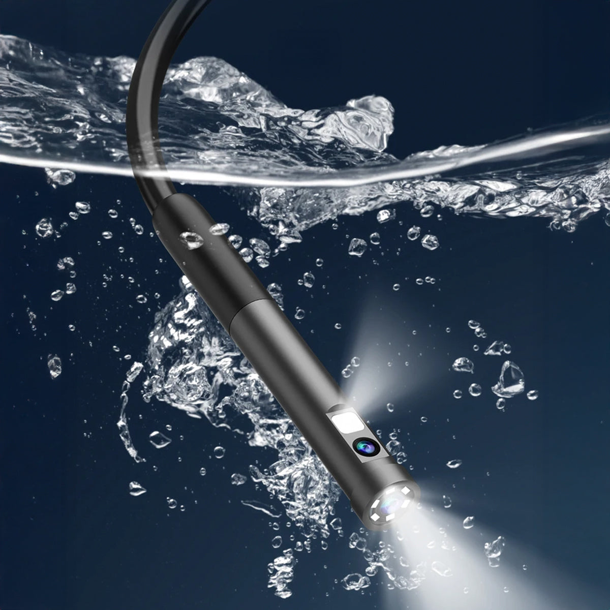 Waterproof Endoscope Inspection Camera – Use on iPhone & Android