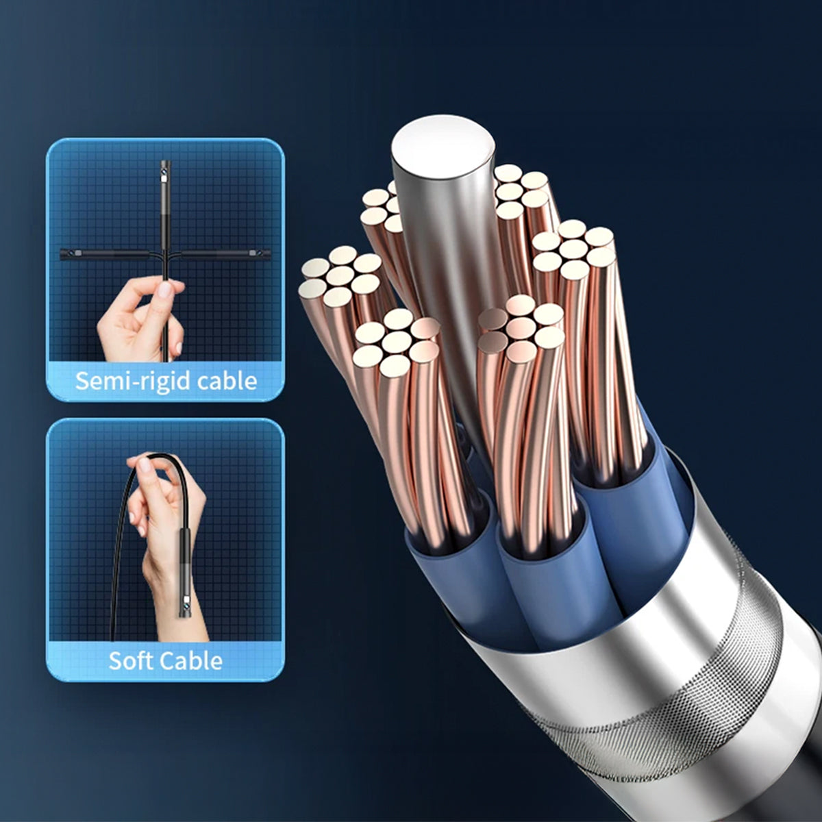 Waterproof Endoscope Inspection Camera – Use on iPhone & Android