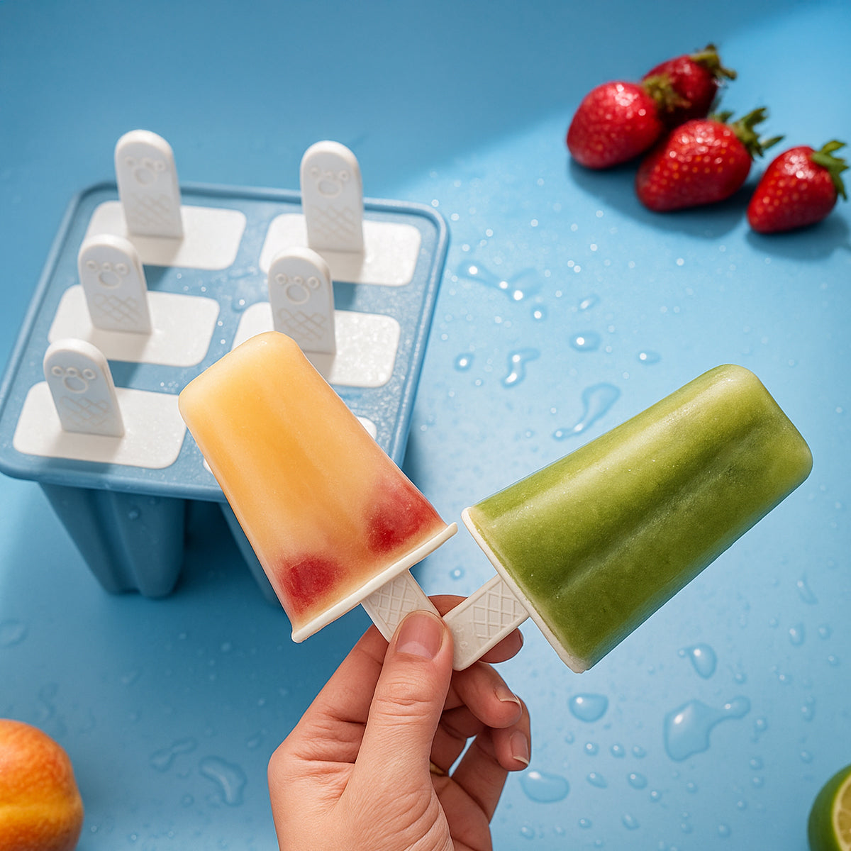Silicone Popsicle Molds – DIY Ice Pops