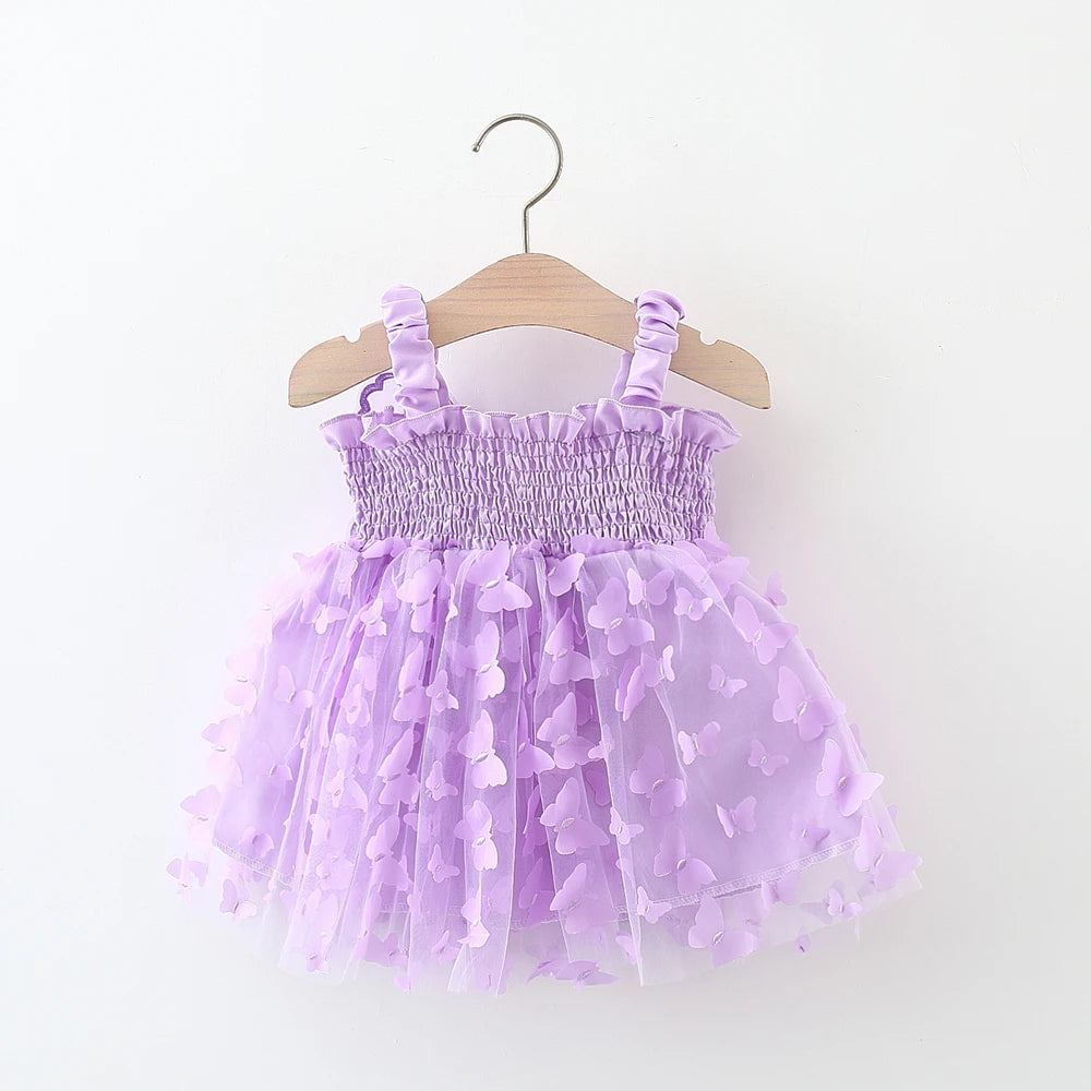 Little Girl Summer Wing Dress - Cute Party Outfit