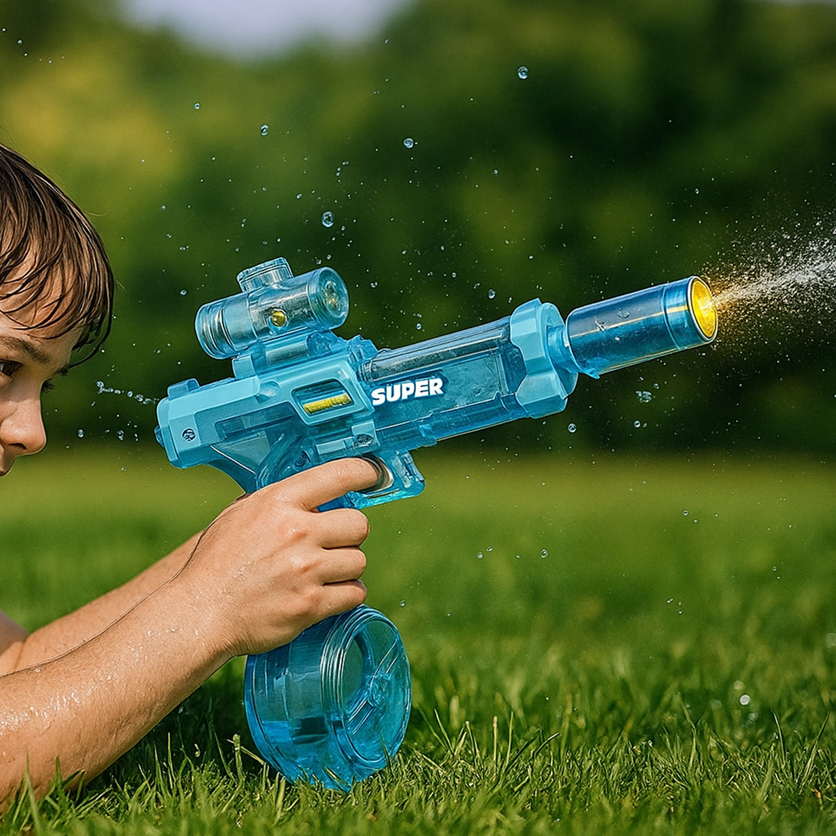 Electric Light-Up Water Gun