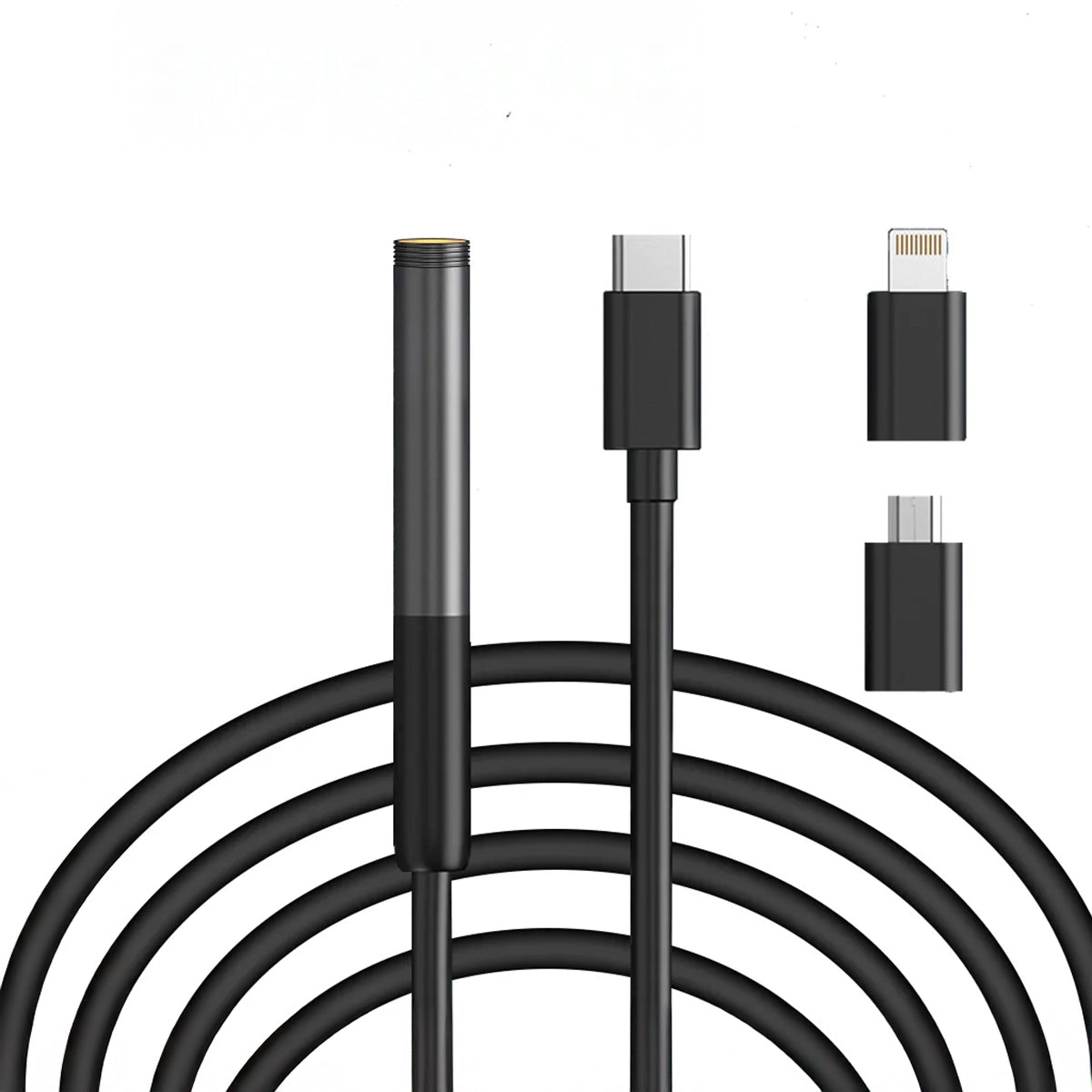 Waterproof Endoscope Inspection Camera – Use on iPhone & Android