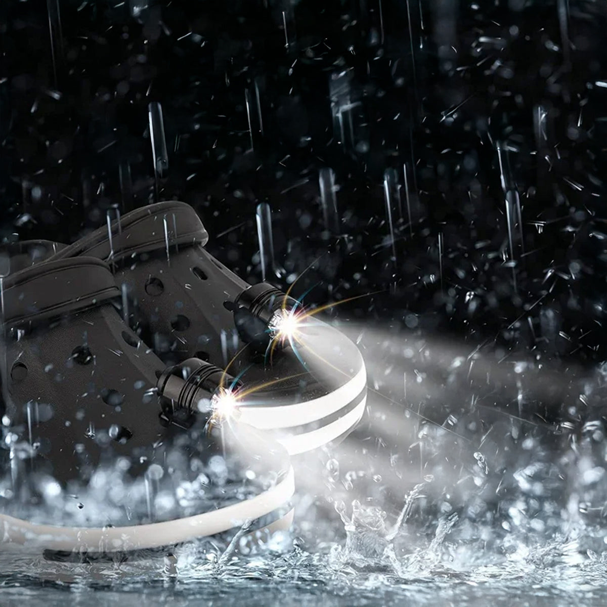 Mini Headlamp for Clog Shoes