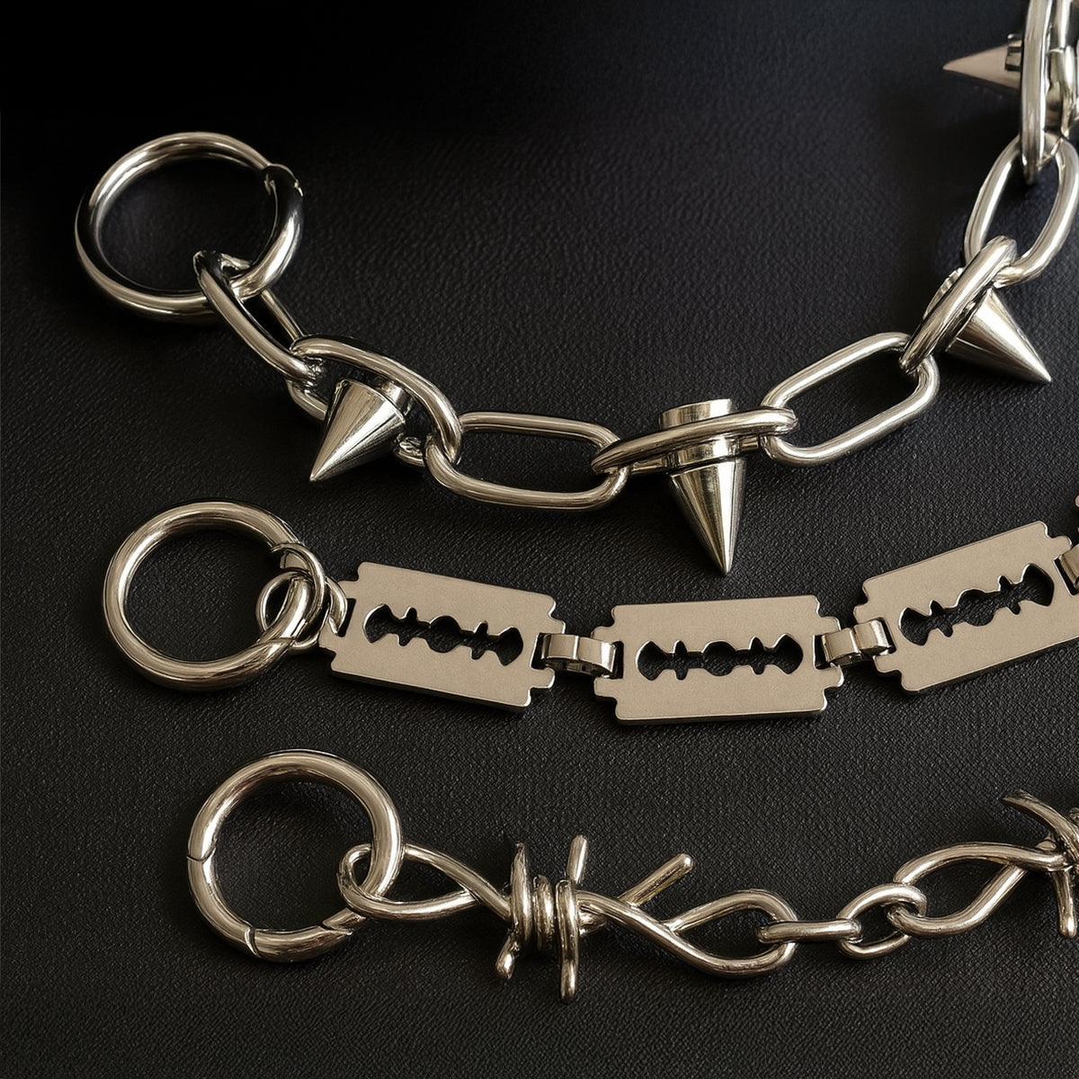 Punk Chain Charm for Clog Shoes