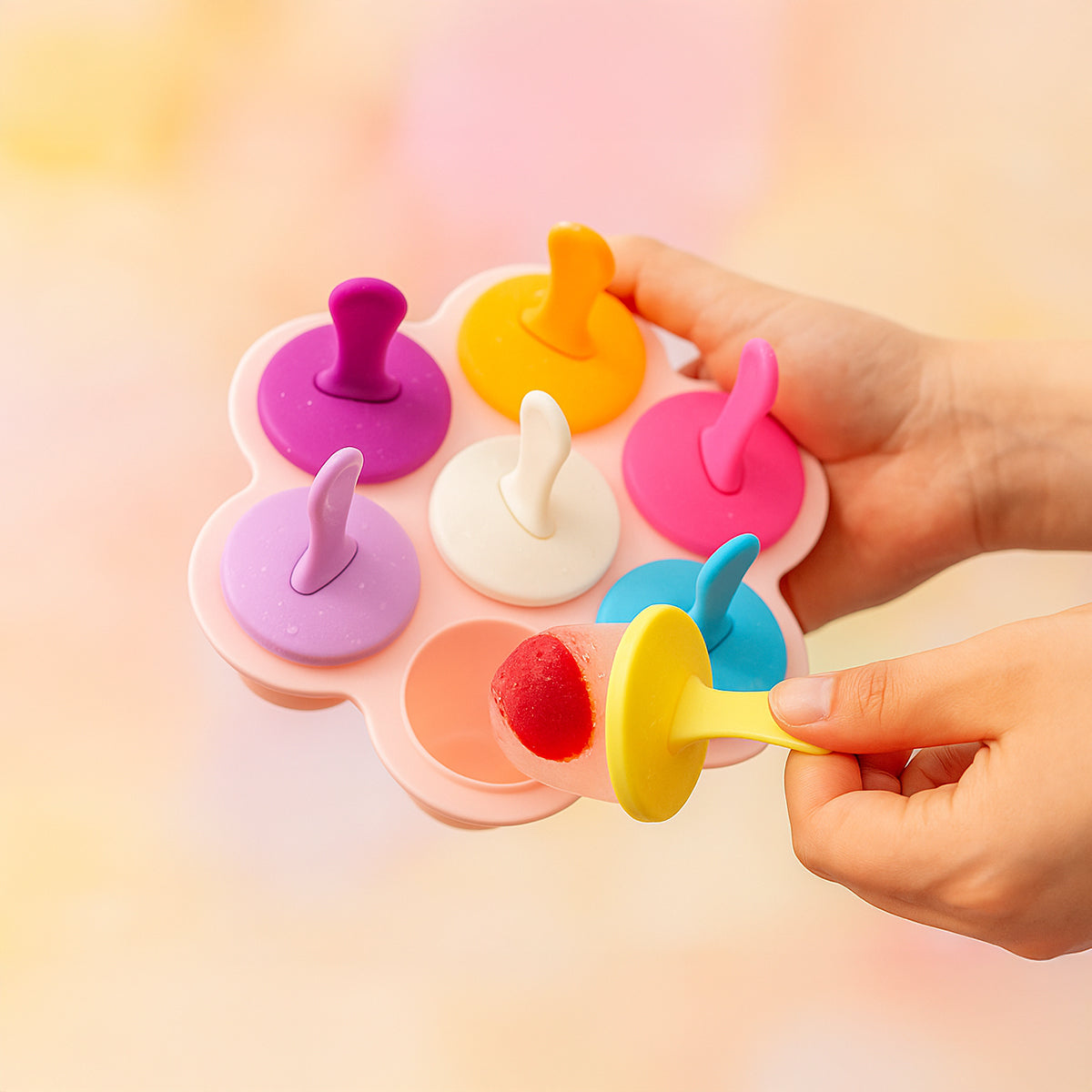 Popsicle Mold - 7 Holes, Endless Flavors