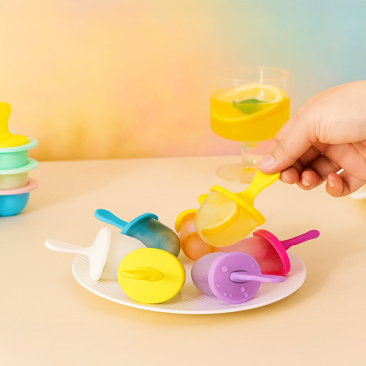 Popsicle Mold - 7 Holes, Endless Flavors