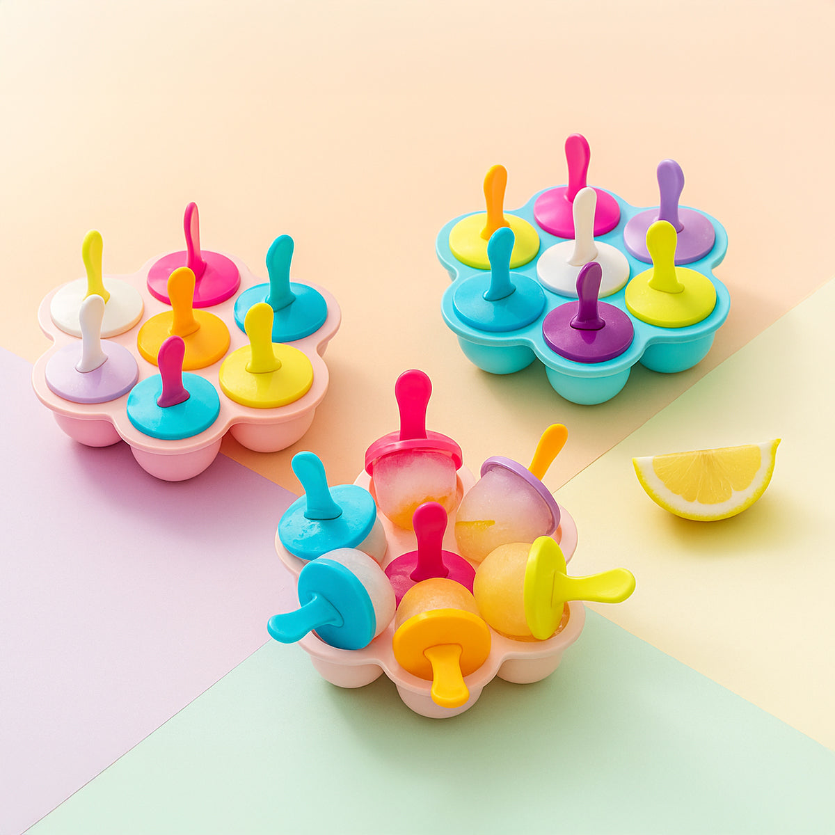 Popsicle Mold - 7 Holes, Endless Flavors