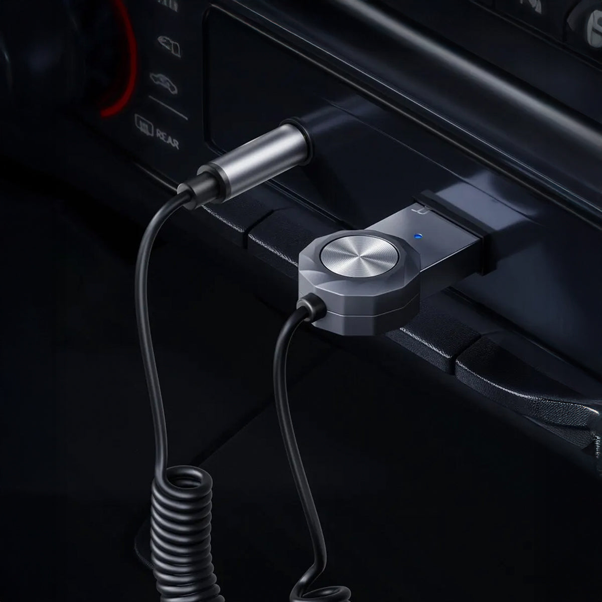 Bluetooth Car Adapter - Audio & PC Control