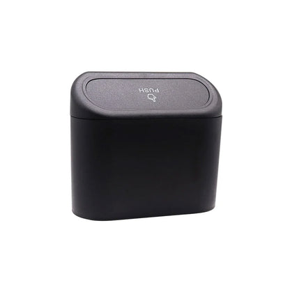 Mini Car Trash Bin with Lid - Leakproof & Compact