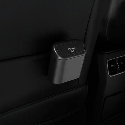 Mini Car Trash Bin with Lid - Leakproof & Compact