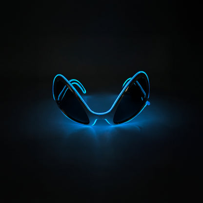LED Festival Glasses - Flashing Neon Party Shades