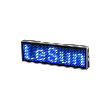 LED Name Tag Badge - Programmable & Flashy