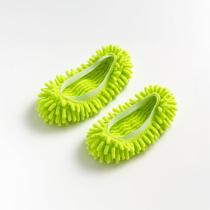 Microfiber Mop Slippers – Hands-Free Cleaning