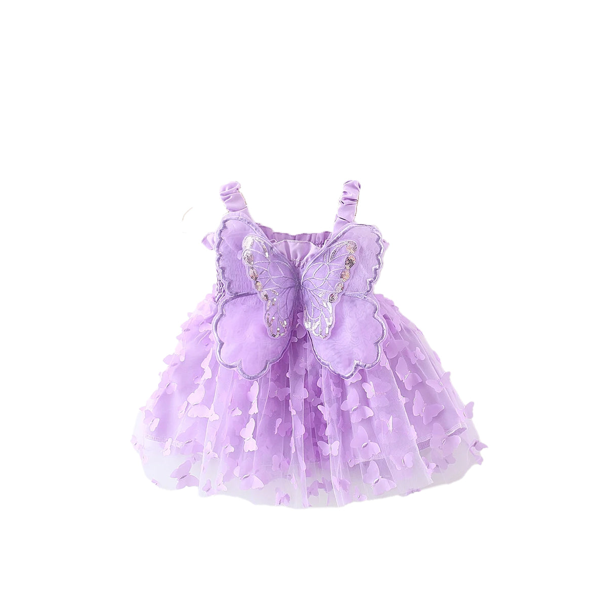 Little Girl Summer Wing Dress - Cute Party Outfit