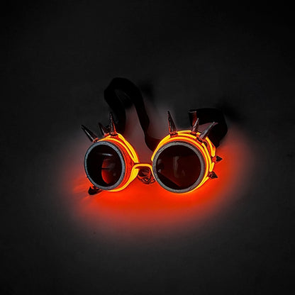 LED Festival Glasses - Flashing Neon Party Shades