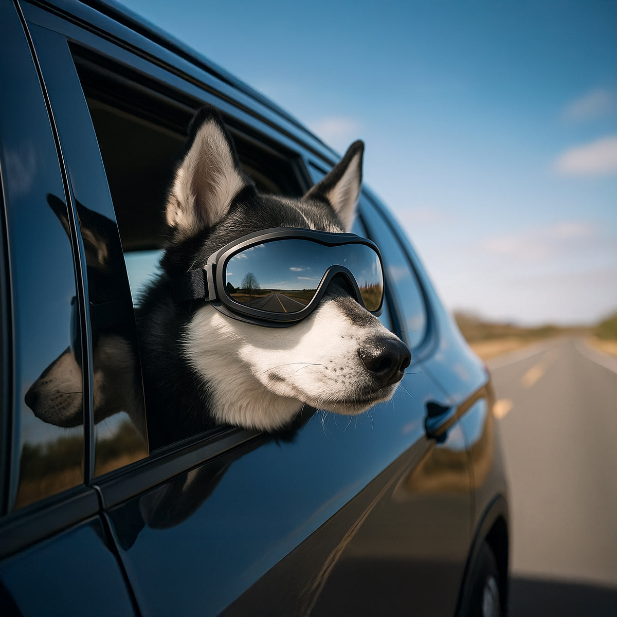 Dog Goggles Protection - Windproof Pet Sunglasses