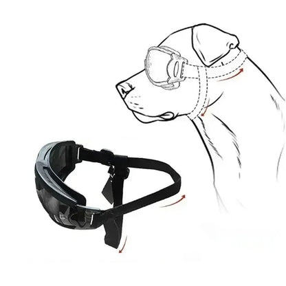 Dog Goggles Protection - Windproof Pet Sunglasses