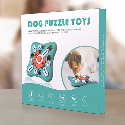 Dog Puzzle Treat Toy - Interactive IQ Training