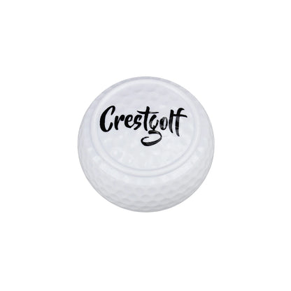 Flat Golf Putting Ball - Practice Without Chasing