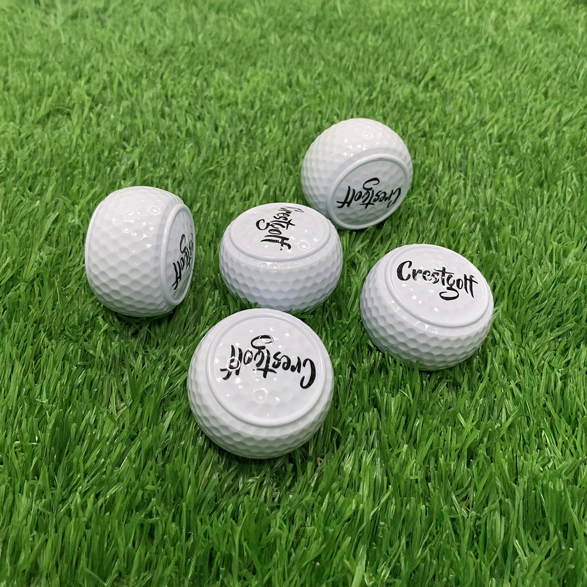 Flat Golf Putting Ball - Practice Without Chasing