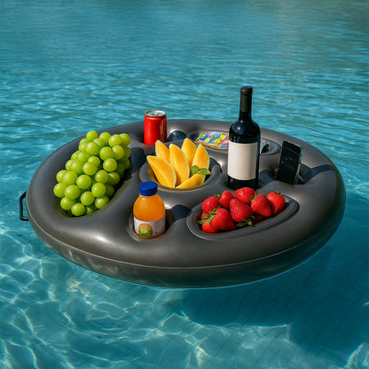 Floating Cup & Snack Holder for Pool Days