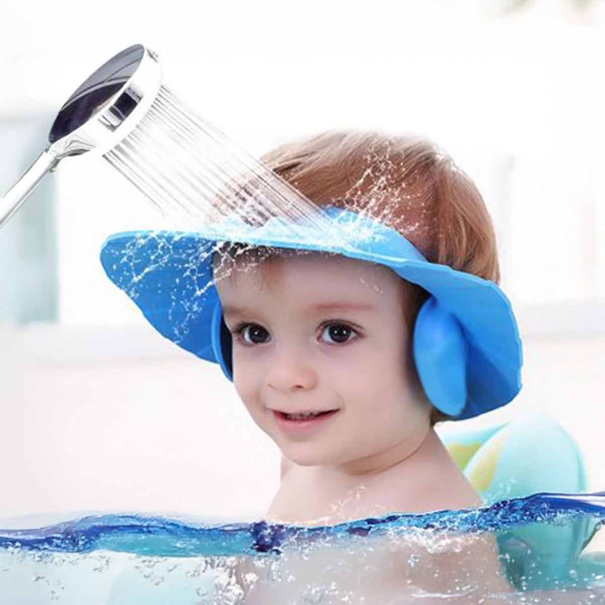 Adjustable Baby Shower Cap - Ear Cover