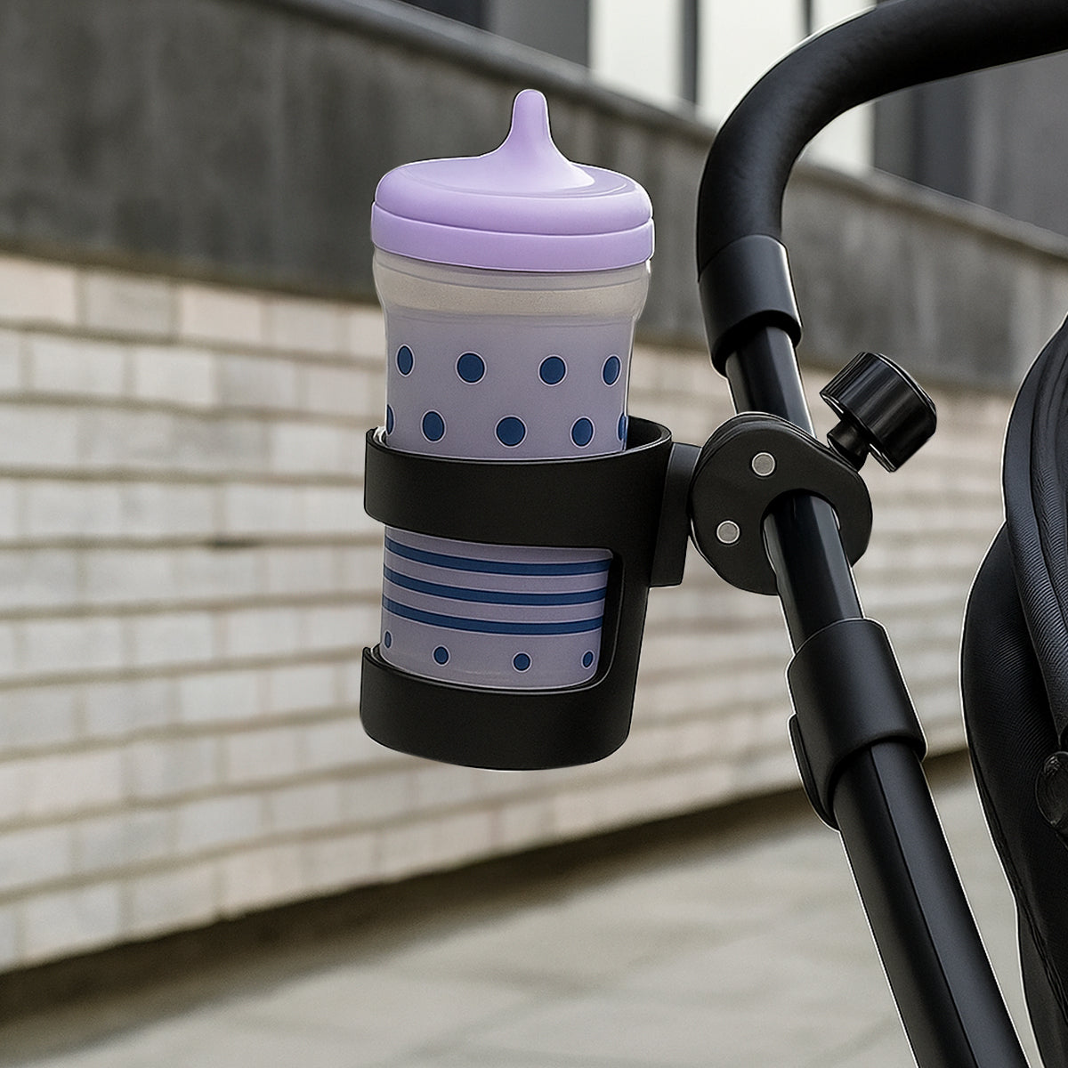Stroller Cup Holder for Bottles & Mama's Drinks