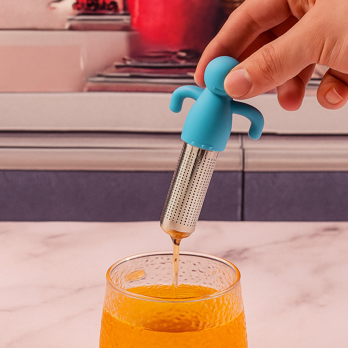 Funny Stainless Steel Tea Strainer