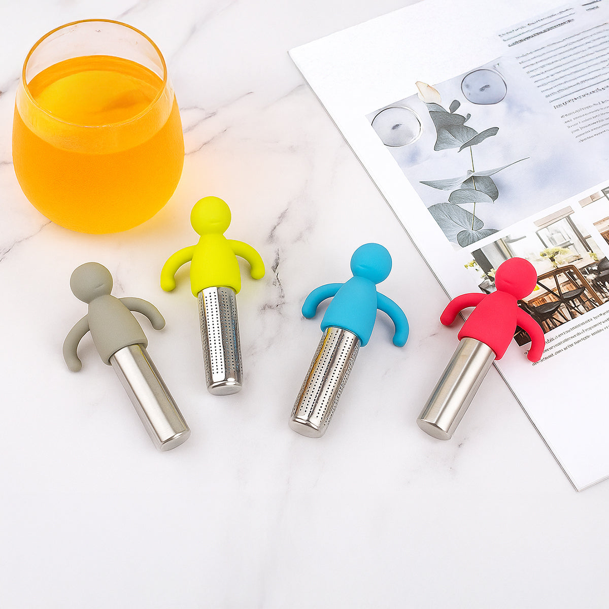 Funny Stainless Steel Tea Strainer