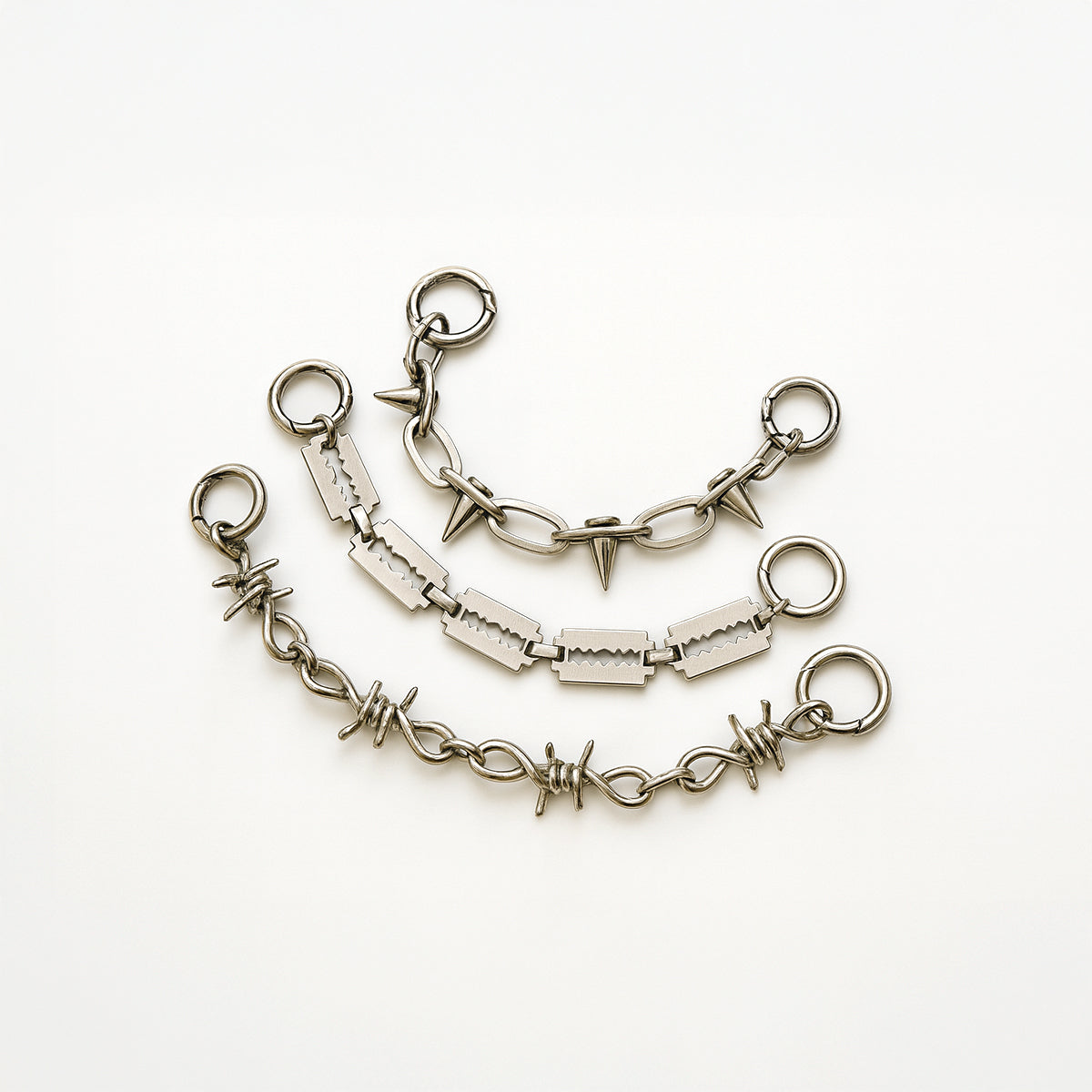 Punk Chain Charm for Clog Shoes