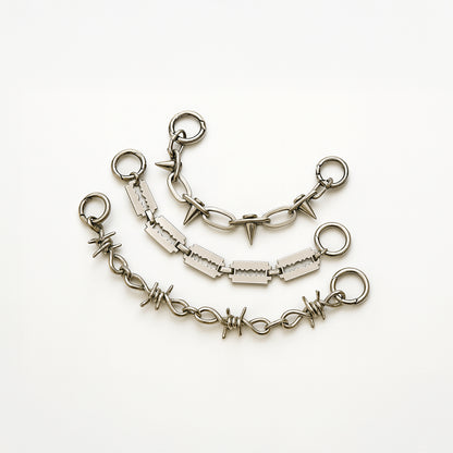 Punk Chain Charm for Clog Shoes