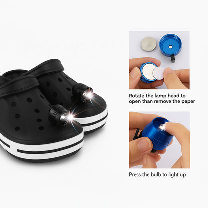 Mini Headlamp for Clog Shoes