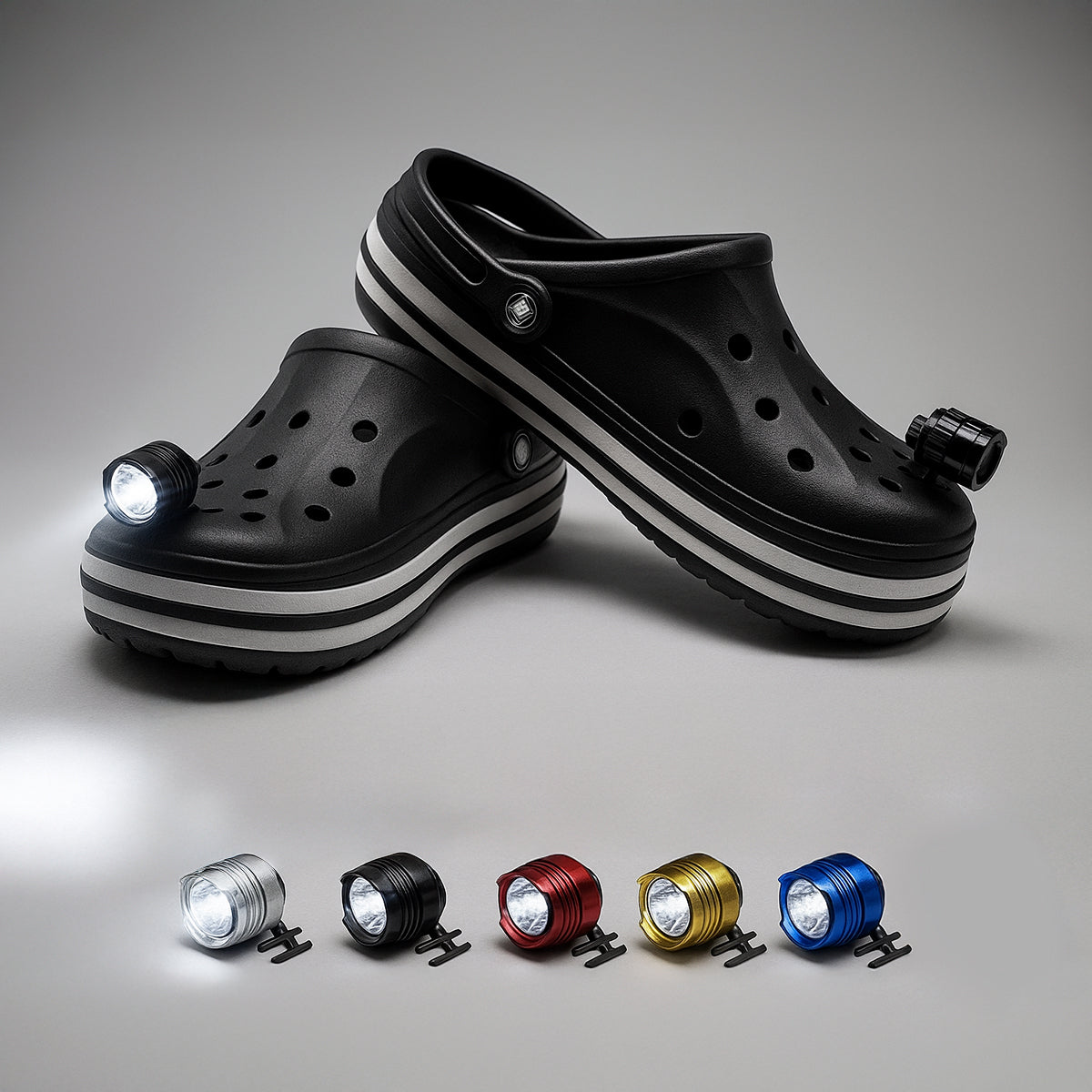 Mini Headlamp for Clog Shoes