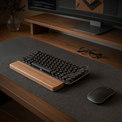 Large Wool Felt Desk Mat - Gaming & Office Mouse Pad
