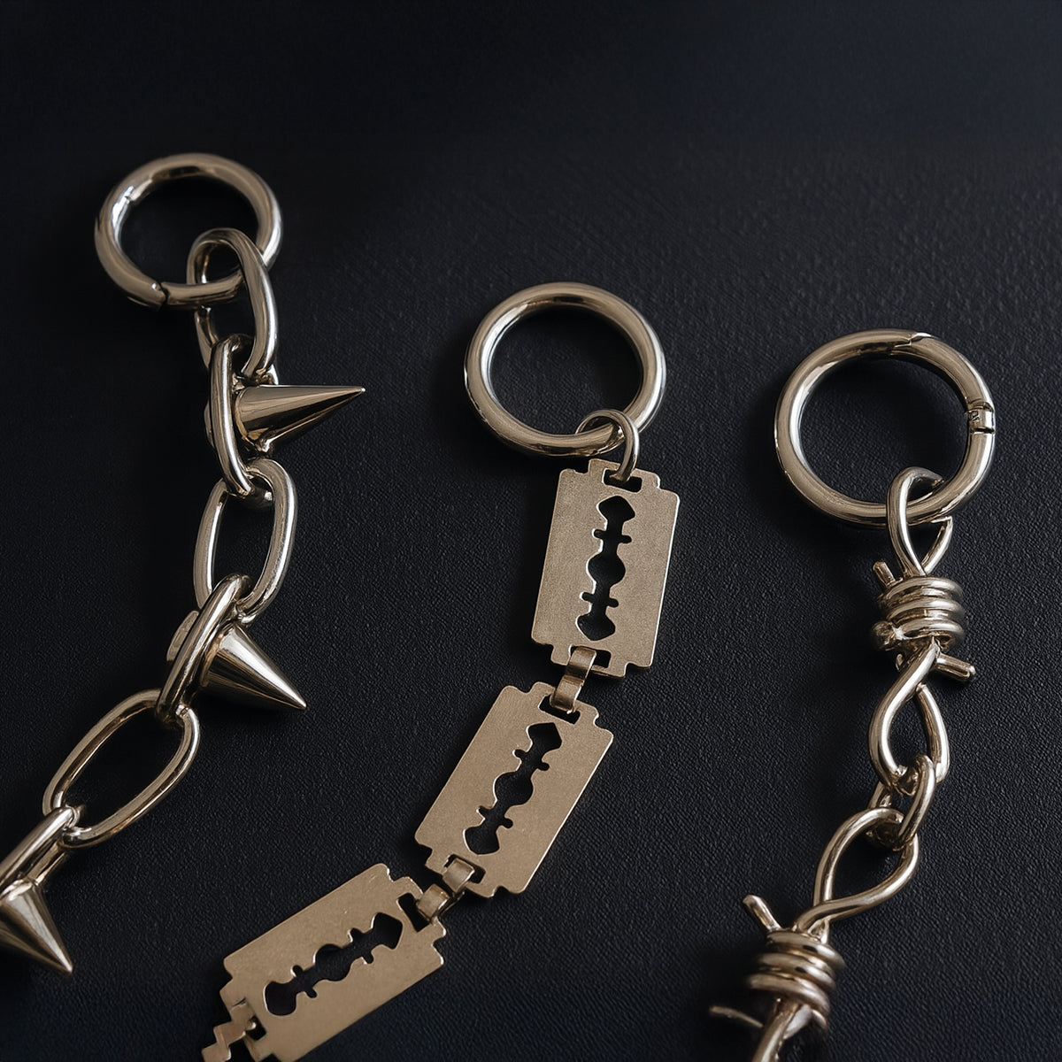 Punk Chain Charm for Clog Shoes