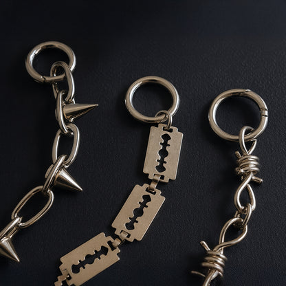 Punk Chain Charm for Clog Shoes
