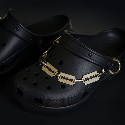 Punk Chain Charm for Clog Shoes